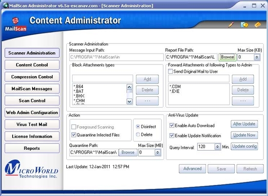 MailScan for Mail Server