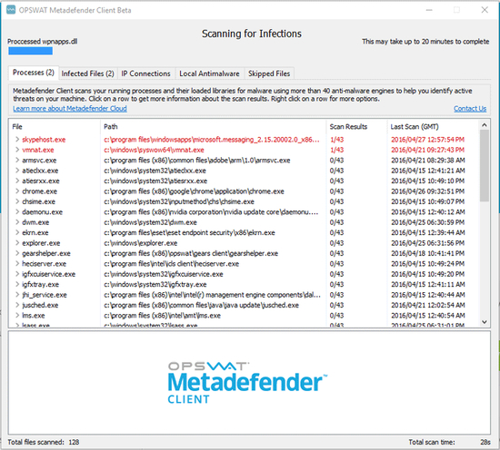 Malware Scanner | Metadefender Client