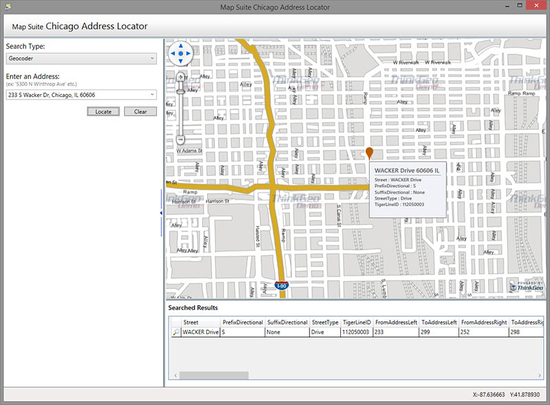 Map Suite Geocoder