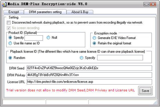 Media DRM Plus Encryption Solution