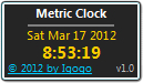 Metric Clock