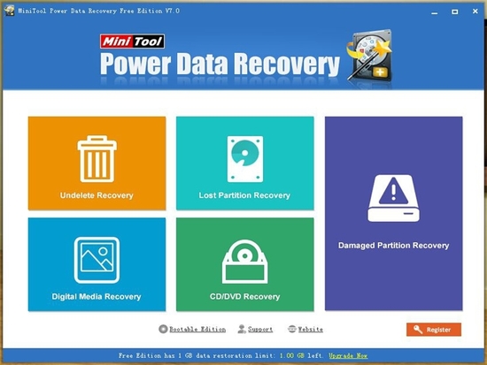 MiniTool Power Data Recovery Free