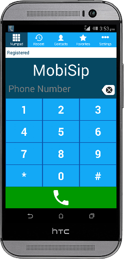 MobiSIP Dialer