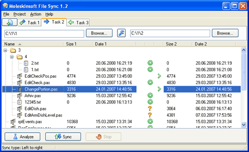 Moleskinsoft File Sync