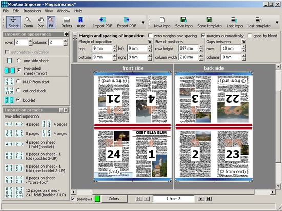 Montax Imposer Application Standard