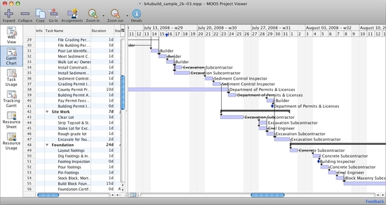 MOOS Project Viewer for Mac