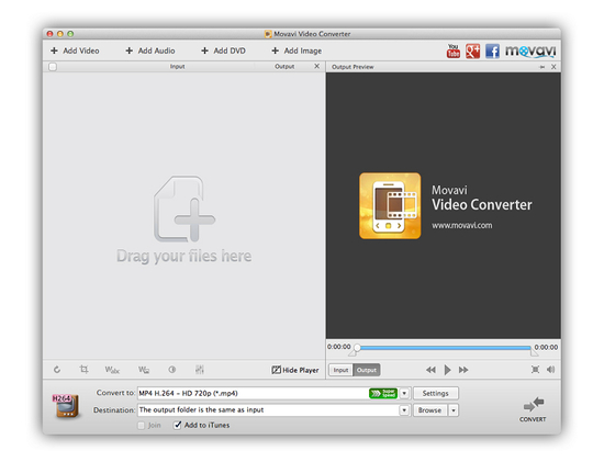 Movavi Video Converter for Mac