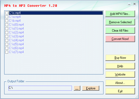 MP4 to MP3 Converter