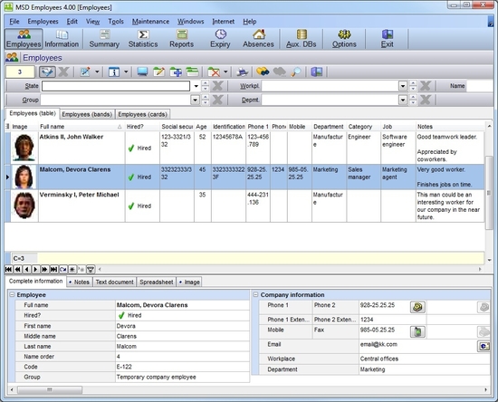 MSD Employees Multiuser