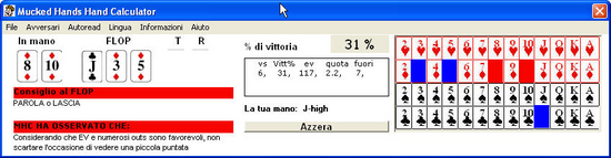 Mucked Hands Calculator