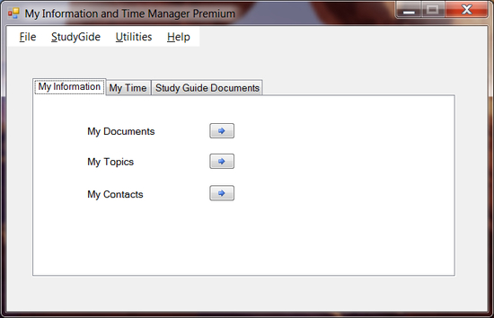 My Information and Time Manager Premium