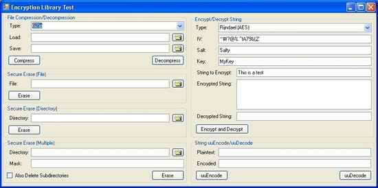 .NET Encryption Library