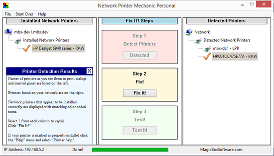 Network Printer Mechanic Personal