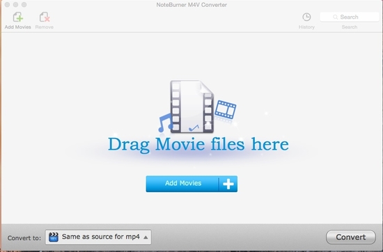 NoteBurner M4V Converter for Mac