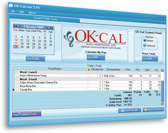 OK-Cal Weight Loss Software 4.3