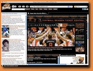 Oregon State Beavers Firefox Theme