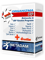 Organizma ERP Uretim Takip