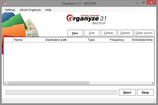 Organyze 3.1 BACKUP