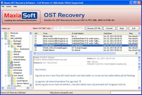 OST File Recovery