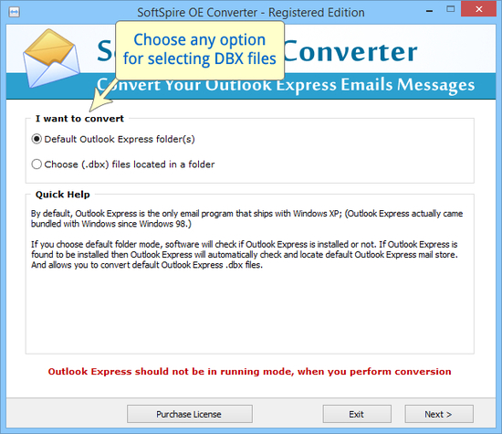 Outlook Express to PST Converter