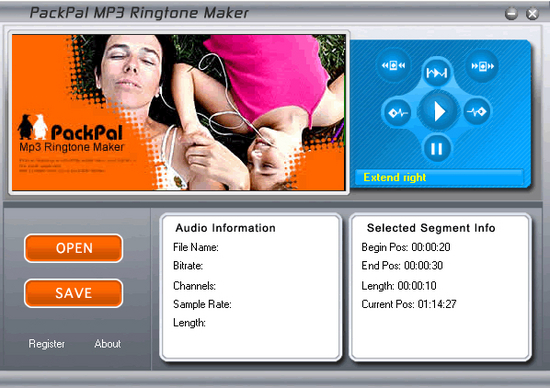 PackPal MP3 Ringtone Maker