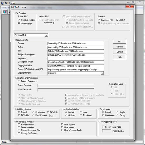 PCLReader Program 64-bit