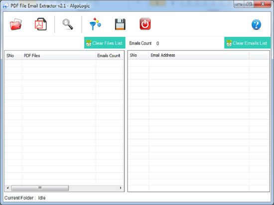PDF File Email Extractor