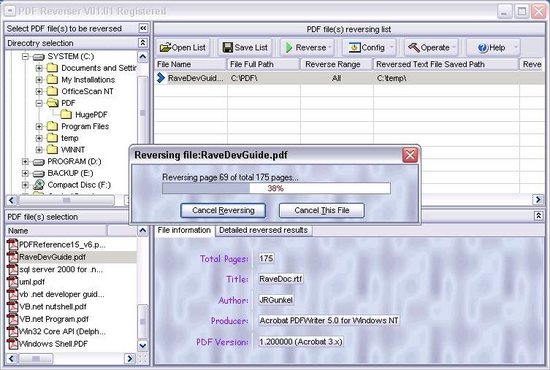 PDF Reverser