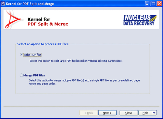 PDF Split