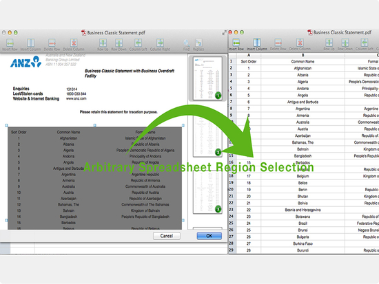 PDF to CSV