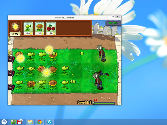 Plants vs Zombies for Pokki