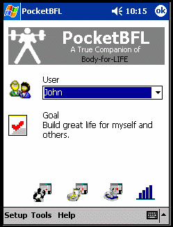 PocketBFL: Body for LIFE Companion