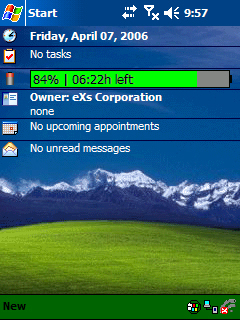 PocketPC Battery Monitor