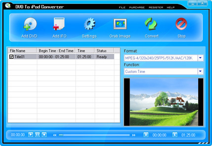 PopSoft DVD To iPod Converter