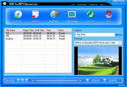 PopSoft DVD To MP4 Converter