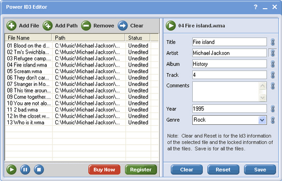 Power ID3 Editor