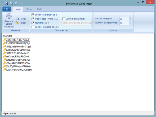 PowerCryptor Password Generator