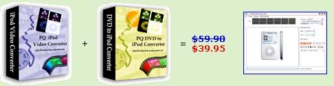 PQ DVD to iPod Video Converter Suite Pro