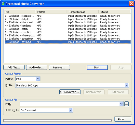 Protected Music Converter  piatinum