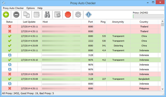 Proxy Auto Checker