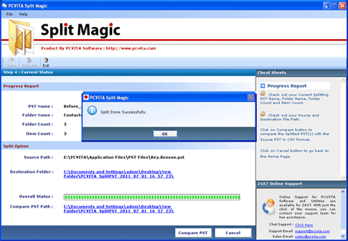 PST Split Tool