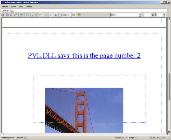 PVL - Print Preview Library source codes