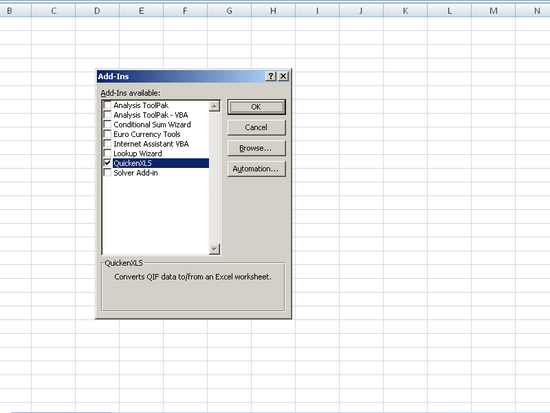 QuickenXLS