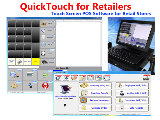 QuickTouch for Retailers POS Software