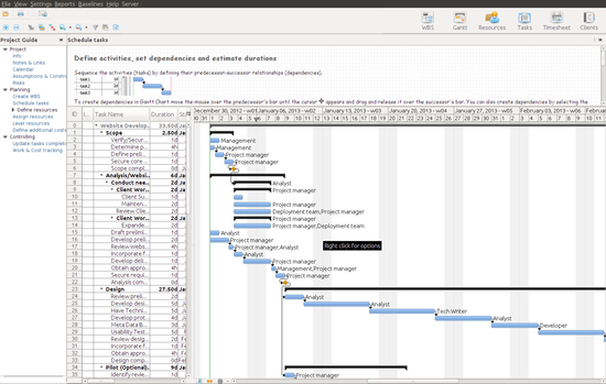 RationalPlan Project Viewer for Linux