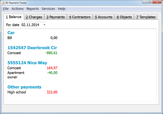 RC Payments Tracker