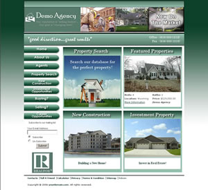 Real Estate Website 09688