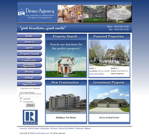 Real Estate Website 09695