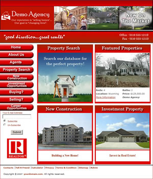 Real Estate Website 09699