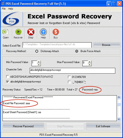 Recover Excel 2013 Password